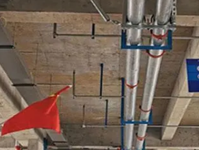 铁山港管廊支架的安装方法